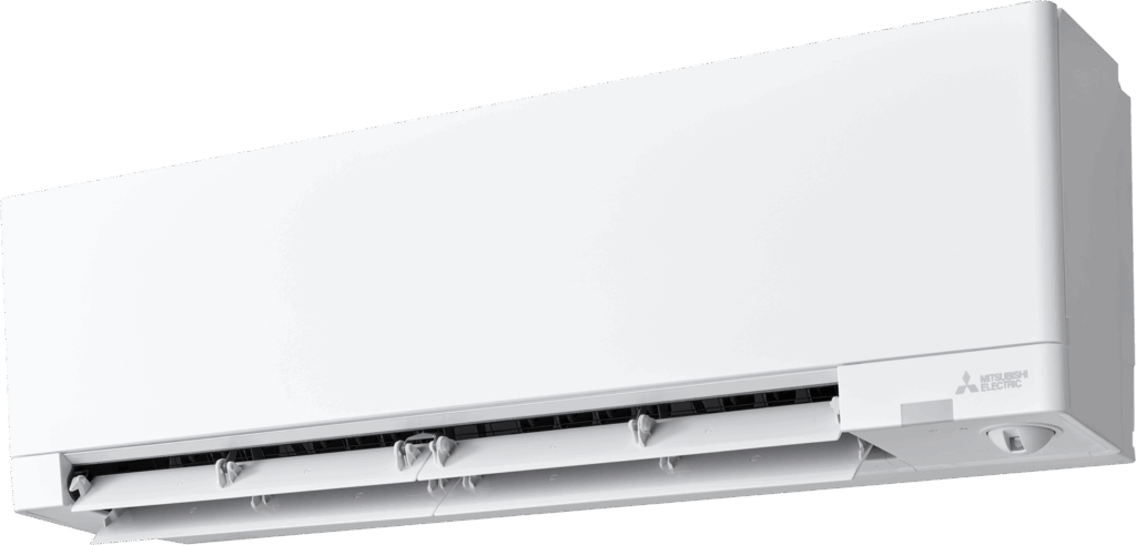 Mitsubishi Electric RZ- ilmalämpöpumppu etuviistosta kuvattuna
