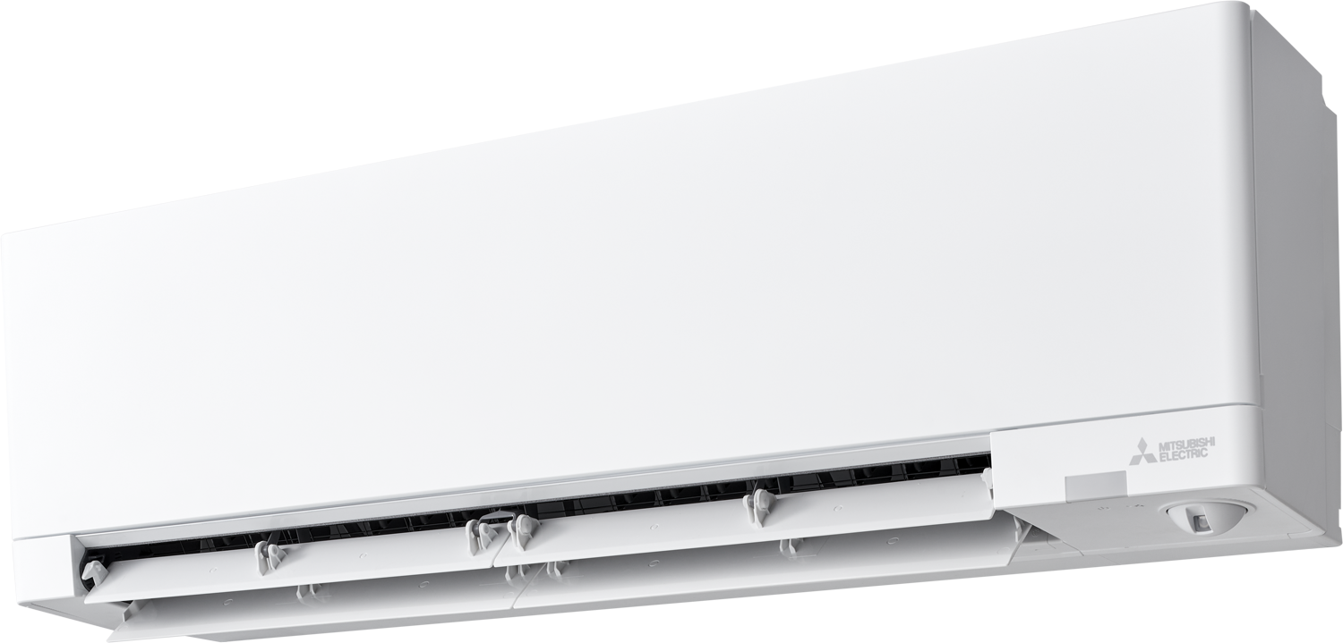 Mitsubishi Electric RZ- ilmalämpöpumppu etuviistosta kuvattuna